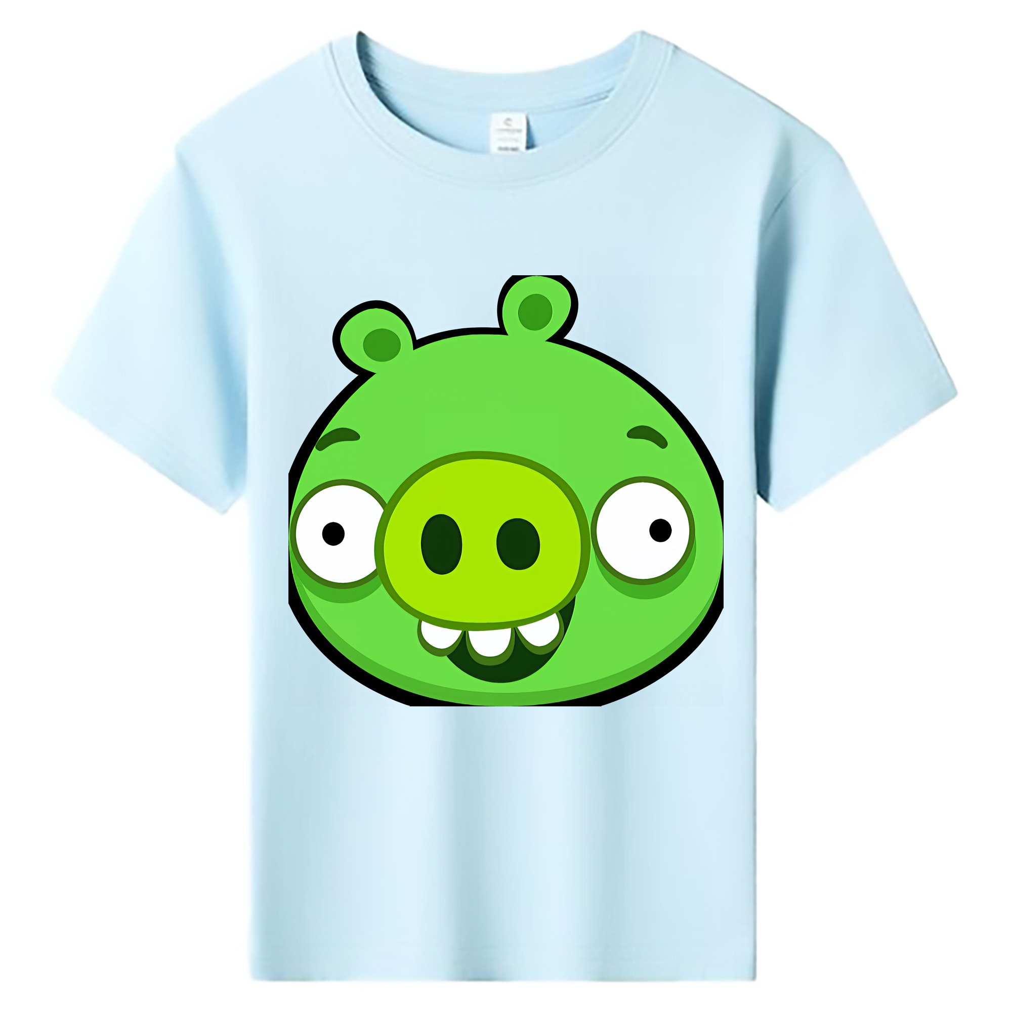 （画像用） Angry Birds アングリーバード 綿100％キッズTシャツ（フロントプリント）